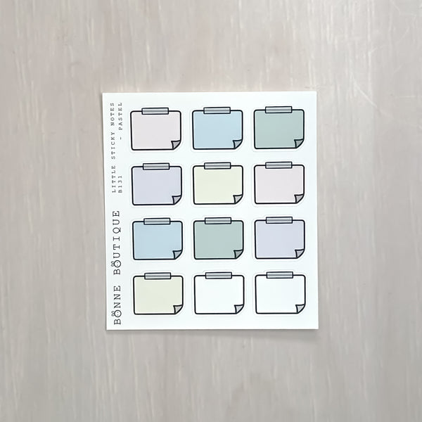 Little Sticky Notes - Available in 4 Colorways Stickers