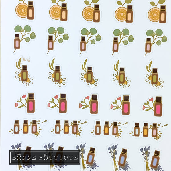 ESSENTIAL HEAVENLY OIL Relax and Center Tracker Deco Stickers