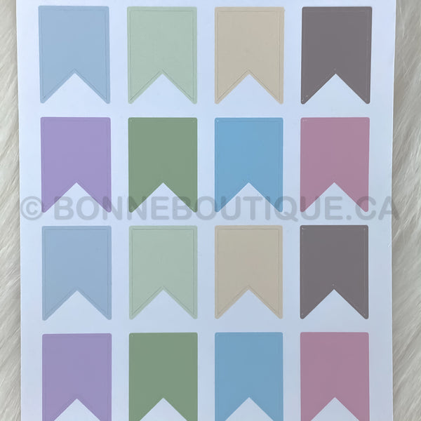 Easter EGG HUNT SPRING Collection - 7pc kit or Individual-Translucent Dots-Flags-Dates Dots-Weekly Strips-Bunbun Bunny Sticky Note Stickers