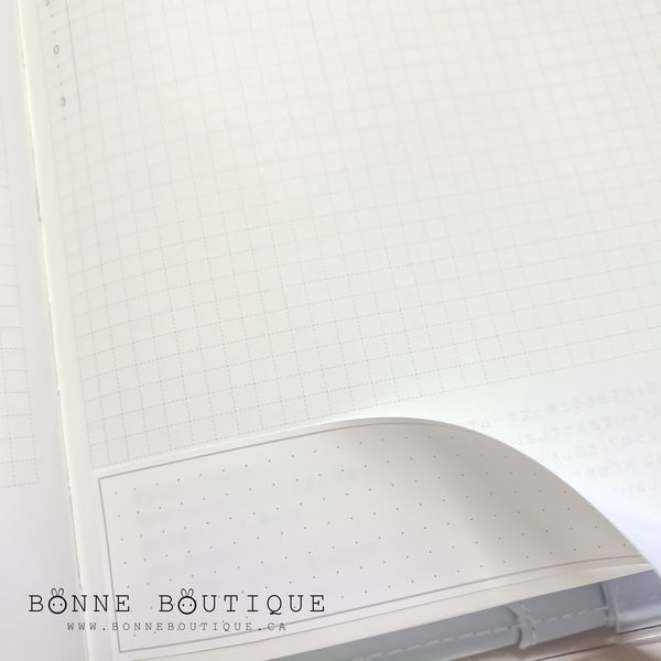 DAILY BORDER for HOBONICHI - Bottom Area Writing Space Cover - 3 Colours Stickers